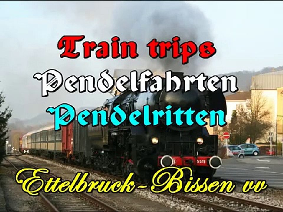 150 Joer eisebunn zu Lëtzebuerg - 25. Januari 2009: D'Nostalgie um zuch: 1 - Damp