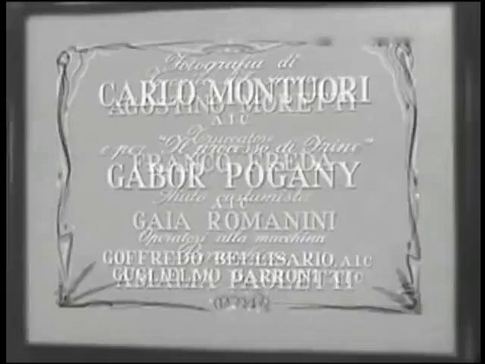 Compression Altri Tempi d'Alessandro Blasetti (2015) de Gérard Courant