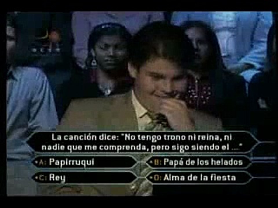 Quien quiere ser millonario - venezuela (ranchera el papá de los helados)