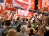 Cierre mítin PSOE Fuenlabrada elecciones 2007 madr
