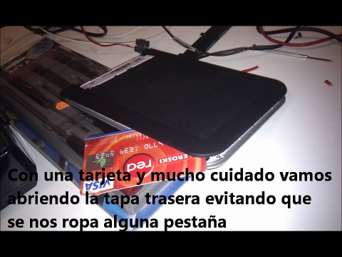 Como reparar libro electronico ebook que no enciende ni carga