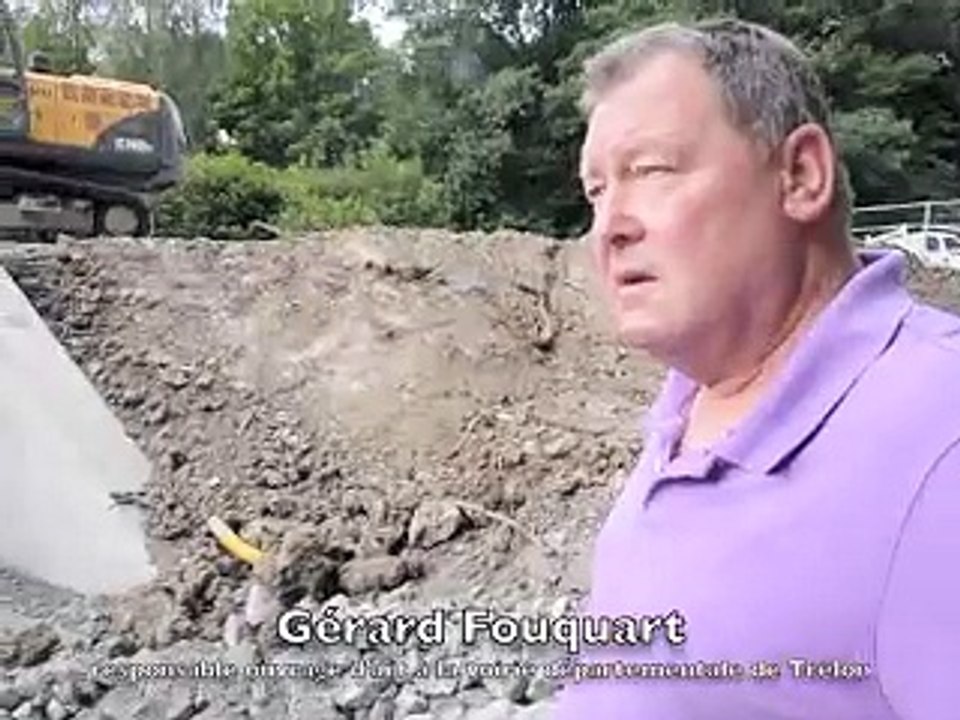 Glageon travaux du pont leblanc