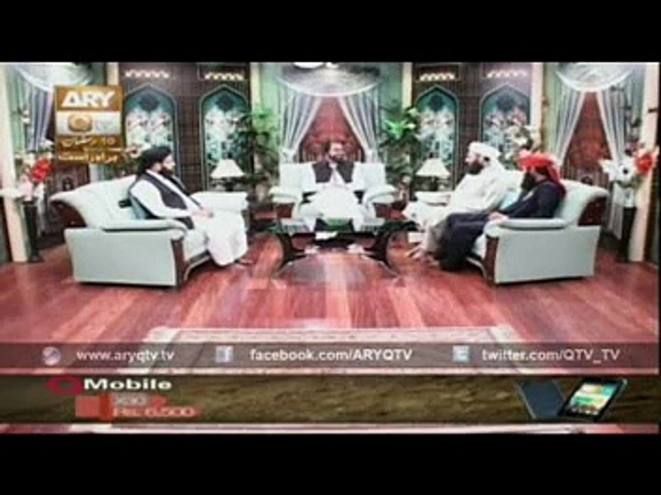 Pir Ali Raza Bukhari on ARY QTV Iftar Transmission 28-6-2015