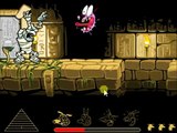 Gameplay - Leone il cane fifone - Pharaoh Fobia ( URLA A SQUARCIAGOLA ! )