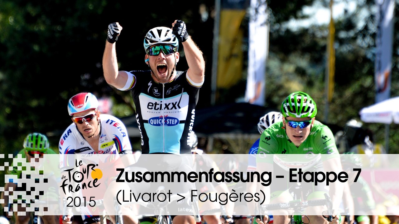 Zusammenfassung - Etappe 7 (Livarot > Fougères) - Tour de France 2015