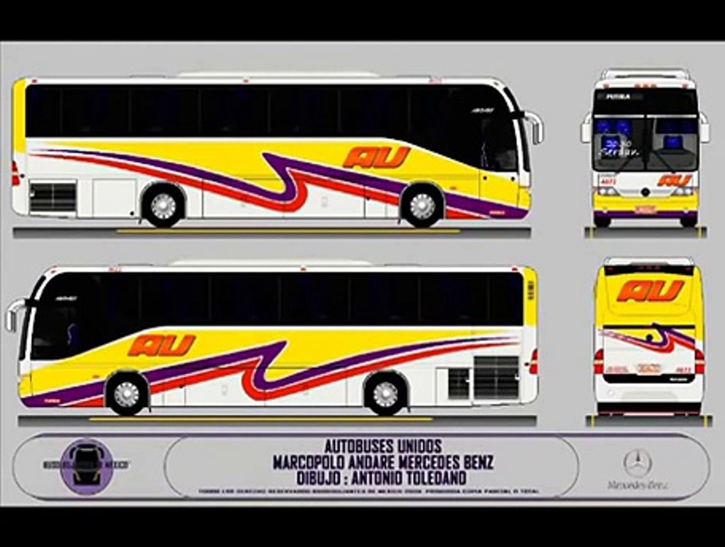 Dibujos De Autobuses De Grupo ADO - video Dailymotion