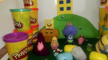 Mickey Mouse Disney Elmo Peppa Pig Minions Super Why Hello Kitty LPS Play Doh Videos Eggs