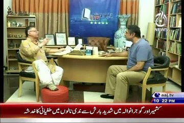 Aaj Rana Mubashir Kay Sath – 10th July 2015