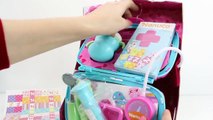 Nenuco Baby Doll Doctor's Bag & Kit Playset Medical Case For Kids Baby Goes To Hospital Toy Videos