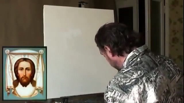 ПОЛНЫЙ урок Научиться писать икону Образ Иисуса Игорь Сахаров Иконопись