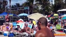 Акула на пляже! epic shark prank