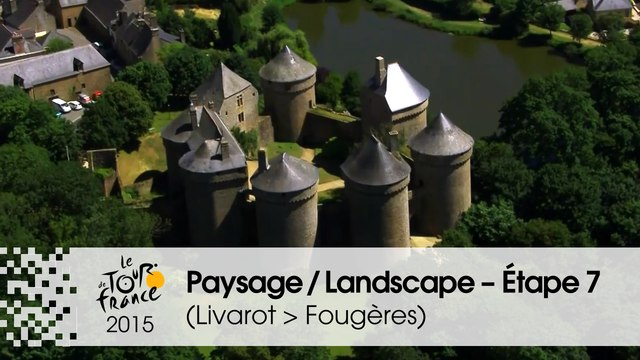 Paysage du jour / Landscape of the day - Étape 7 (Livarot > Fougères) - Tour de France 2015