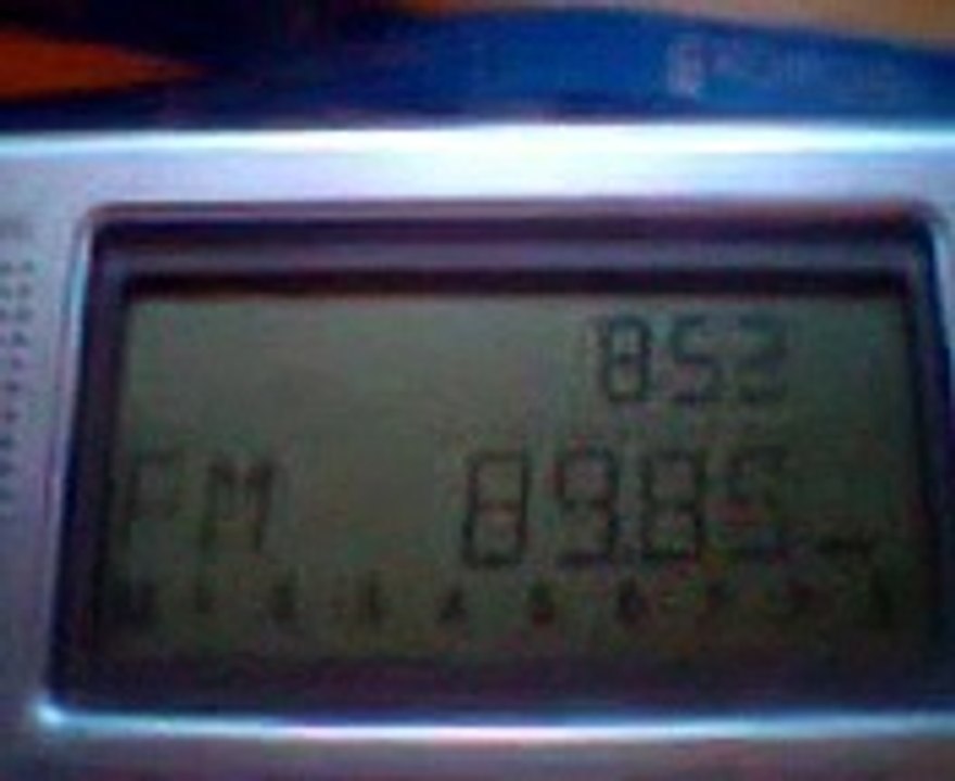 Sangean ats 305 in Kannus, Finland (No External Antenna)
