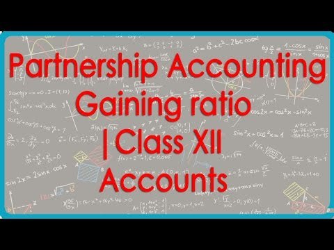 Retirement Partnership Accounting -Calculate Gaining ratio | Class XII Accounts