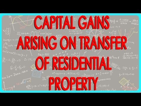 34 Exemption from capital gains arising on transfer of Residential Property Section 54