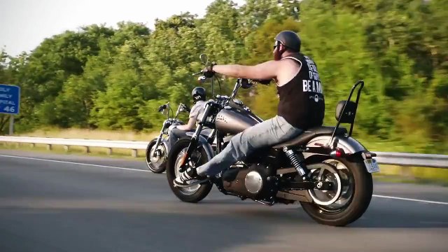 Harleys On The Road. Harley Davidson: King Of The Road