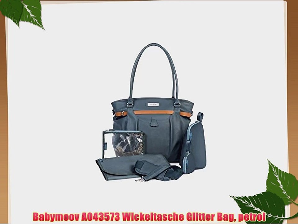 Babymoov A043573 Wickeltasche Glitter Bag petrol
