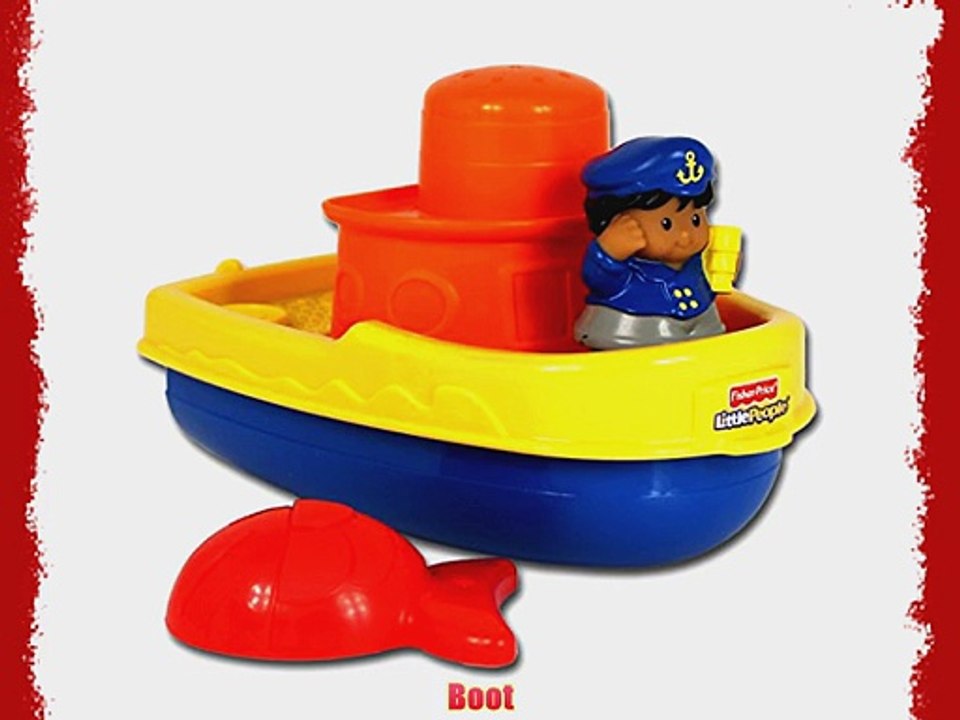 Little People Boot oder Feuerwehrauto - Spielzeug (Boot)