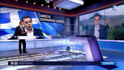 Alexis Tsipras, en position difficile au parlement grec
