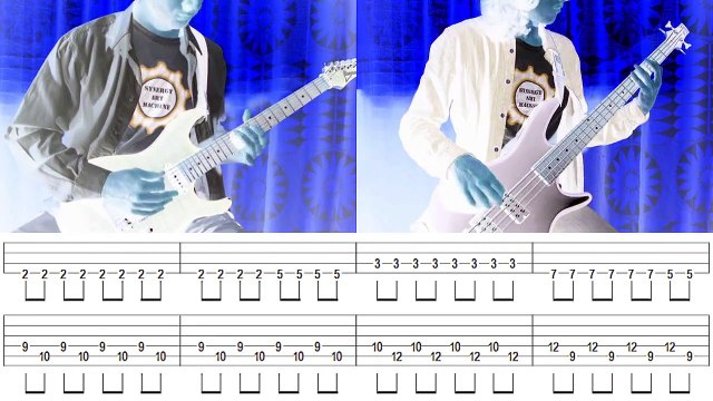 5) Lindemann - Yukon (Guitar & Bass cover + TAB | Skills In Pills lesson HD)