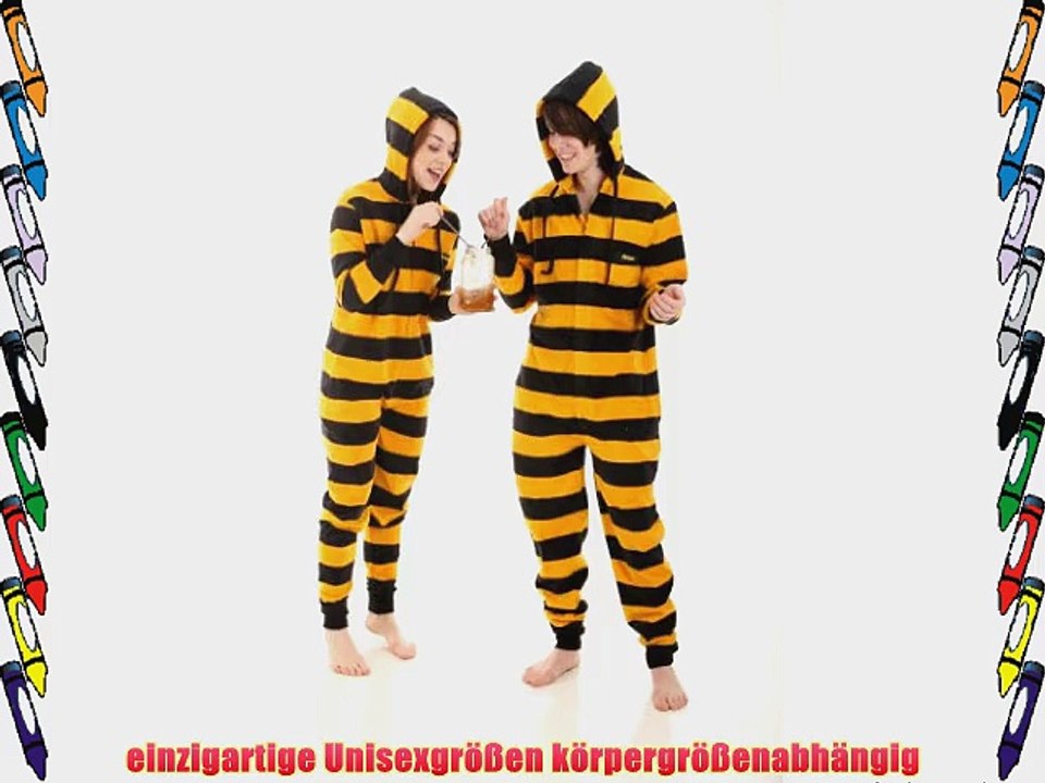 Ganzk?rperschlafanzug Erwachsenenstrampler Hausanzug Overall Pyjama aus Fleece in Unisexgr??en