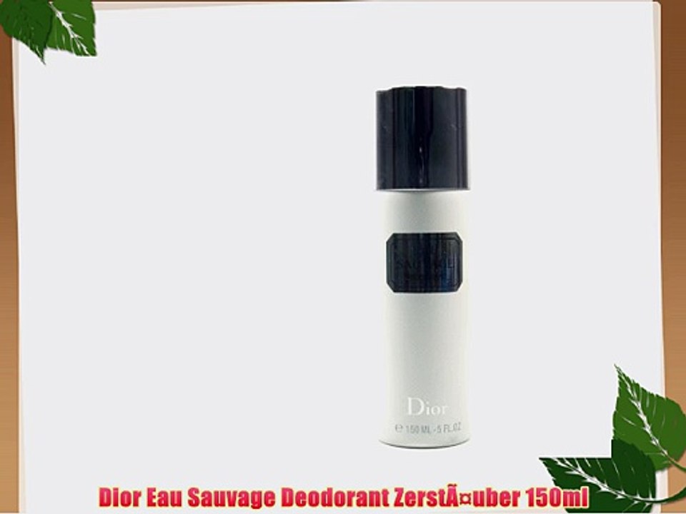 Dior Eau Sauvage Deodorant Zerst??uber 150ml