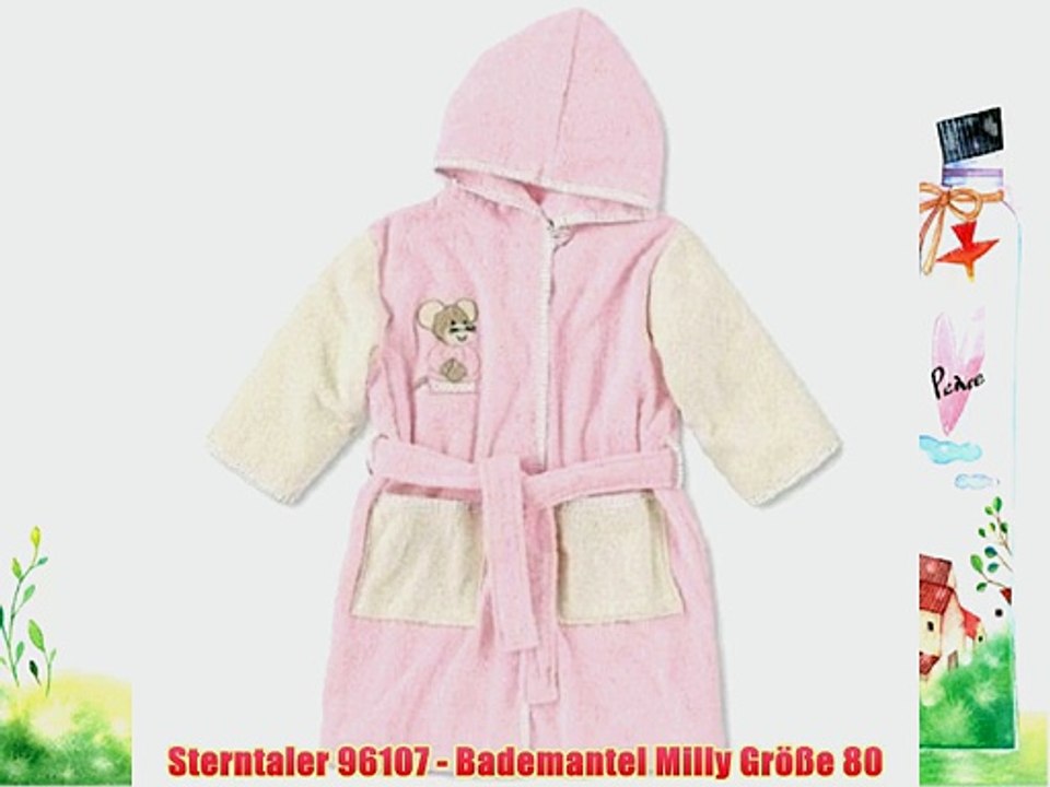 Sterntaler 96107 - Bademantel Milly Gr??e 80