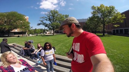 Angry Hateful Woman Yells At Loving Street Preacher Jesse Morrell