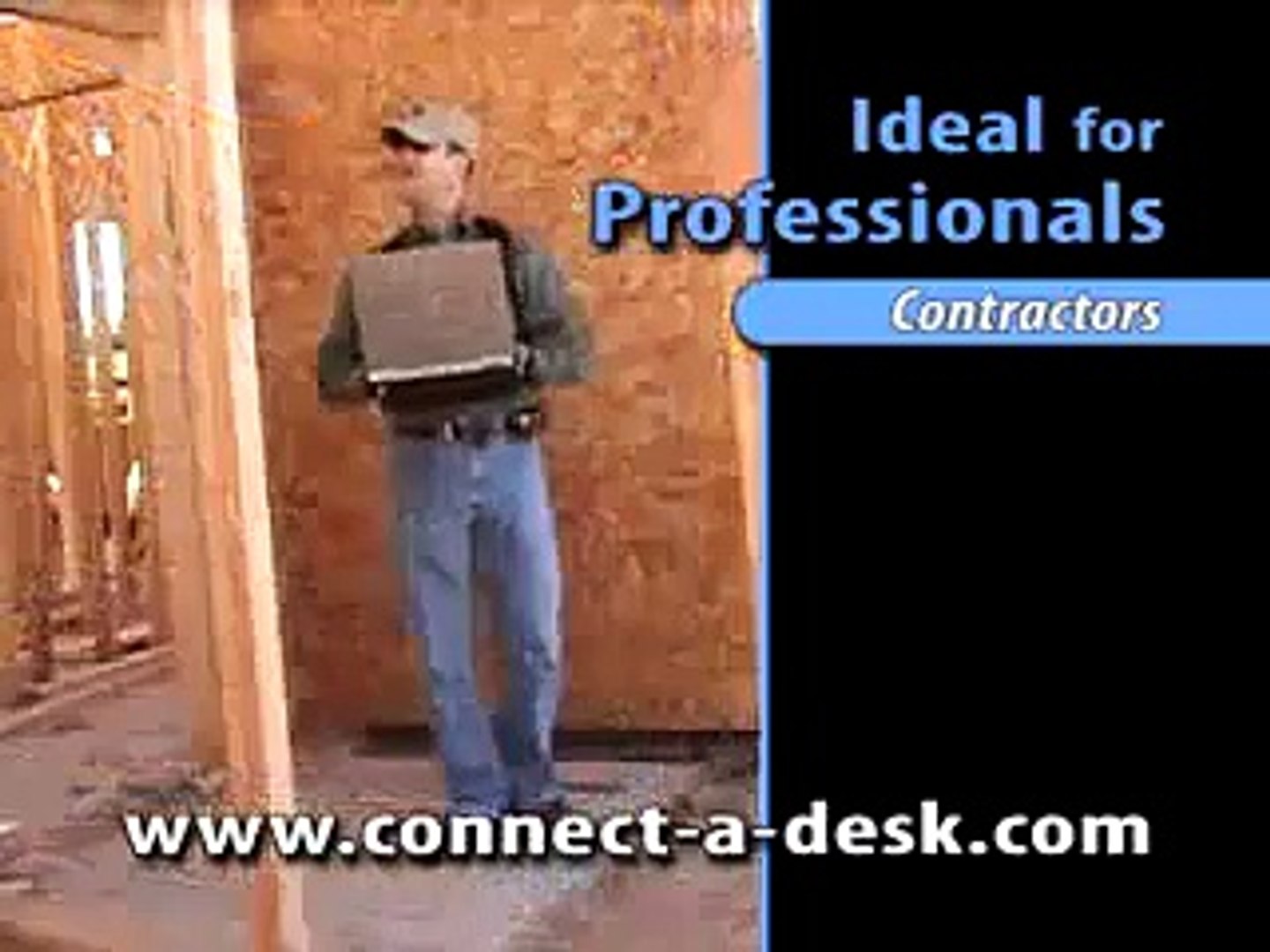 Connect A Desk Mobile Laptop Harness Desk Video Dailymotion