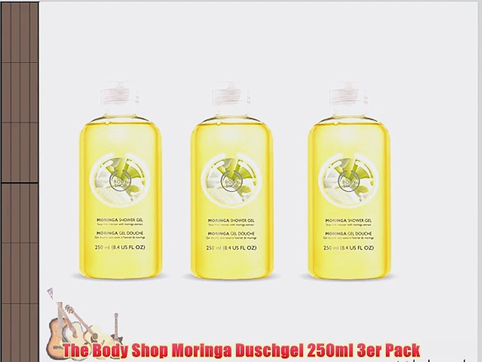The Body Shop Moringa Duschgel 250ml 3er Pack