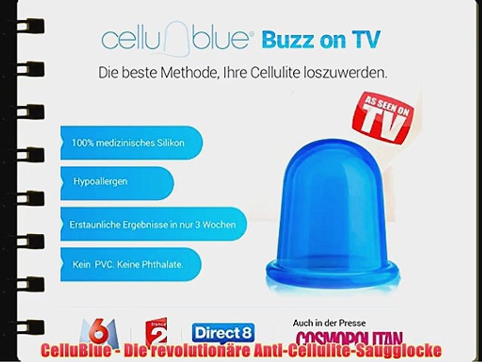 CelluBlue - Die revolution?re Anti-Cellulite-Saugglocke