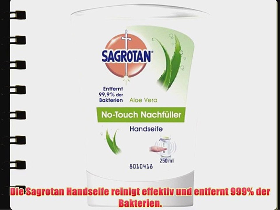 Sagrotan No-Touch Nachf?ller Aloe Vera 5er Pack (5 x 250 ml)