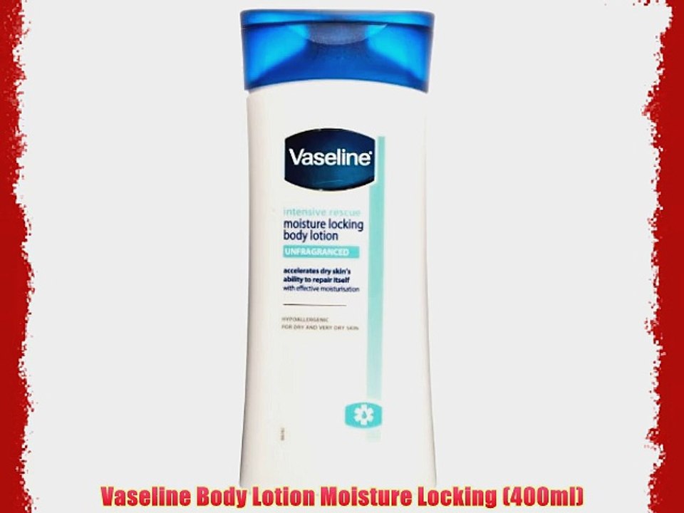 Vaseline Body Lotion Moisture Locking (400ml)