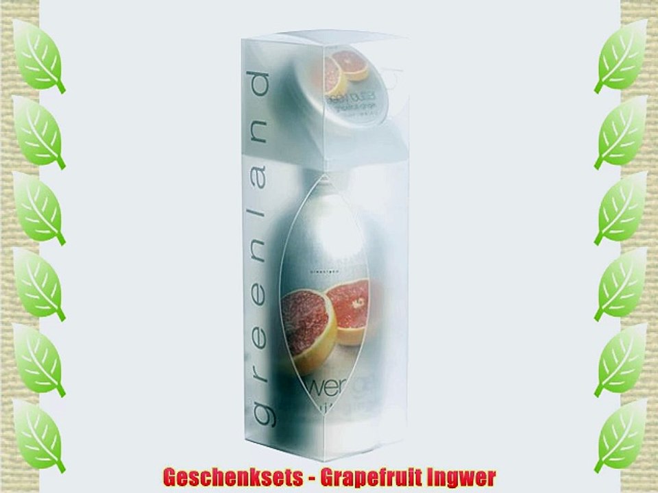 Geschenksets - Grapefruit Ingwer