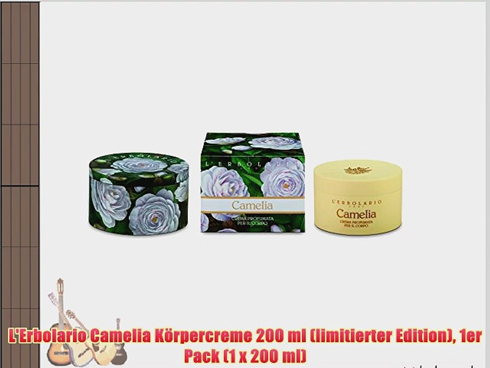 L'Erbolario Camelia K?rpercreme 200 ml (limitierter Edition) 1er Pack (1 x 200 ml)