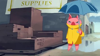 Animated Cartoon - Huff 'n' Puff