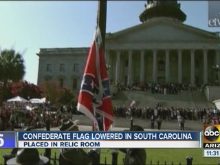 ABC15 News at 11am SC Confederate flag comes down