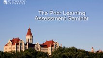 Prior Learning Assessment Seminar at St. Edward's University