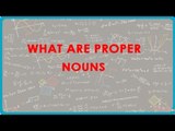 1119. English - What are Proper Nouns