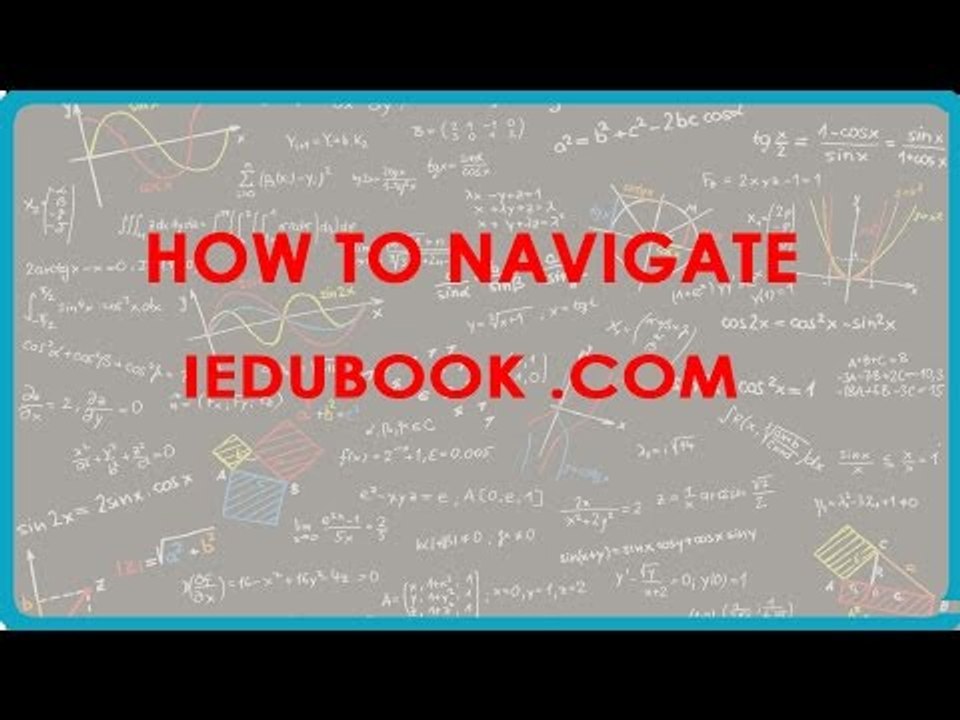 How to navigate iEdubook.com