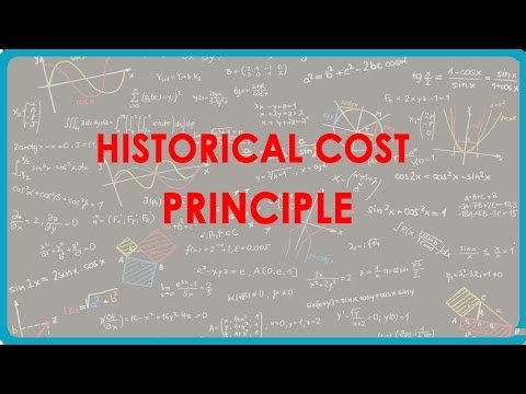 1086. Historical Cost Principle