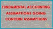 1088.Fundamental Accounting Assumptions   Going Concern Assumption