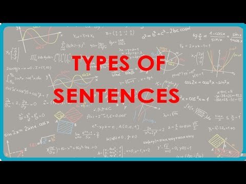 1107. Types of Sentences