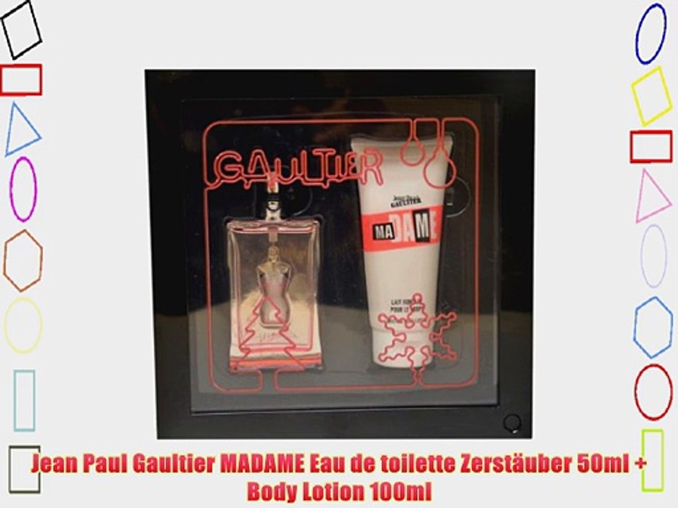 Jean Paul Gaultier MADAME Eau de toilette Zerst?uber 50ml   Body Lotion 100ml