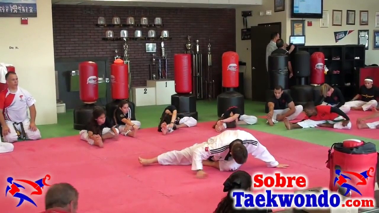 Taekwondo Stretching with the World Junior Champion Aaron Cook
