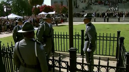 Trois semaines après Charleston, le drapeau confédéré retiré