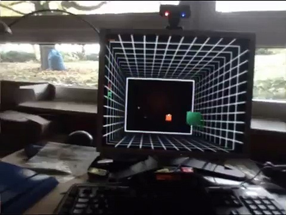 Head Tracking - Final project with OpenCV and Processing