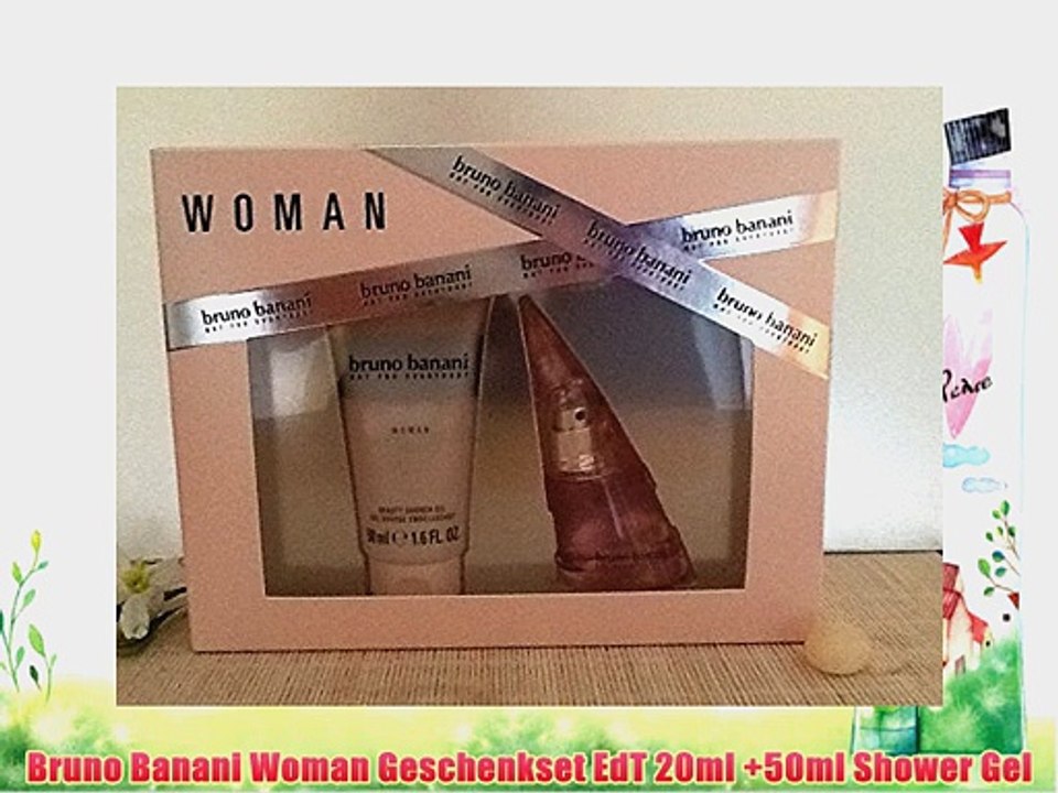 Bruno Banani Woman Geschenkset EdT 20ml  50ml Shower Gel