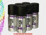 6 x Axe Deo Dry Full Control