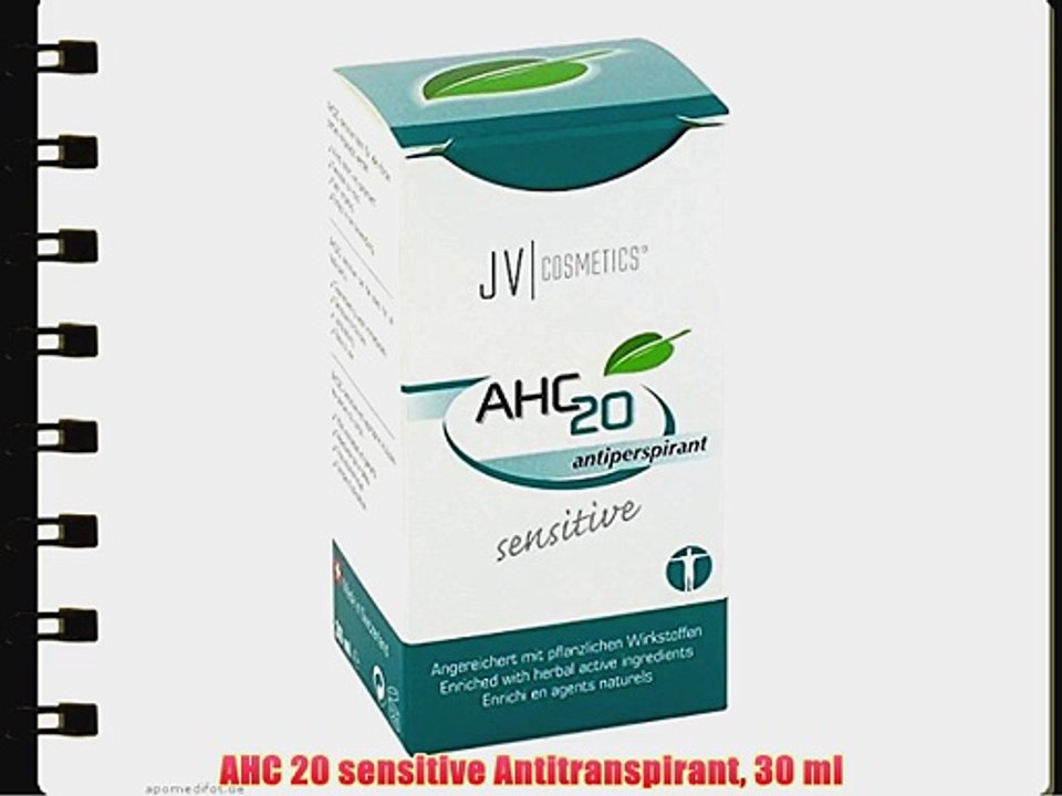 AHC 20 sensitive Antitranspirant 30 ml